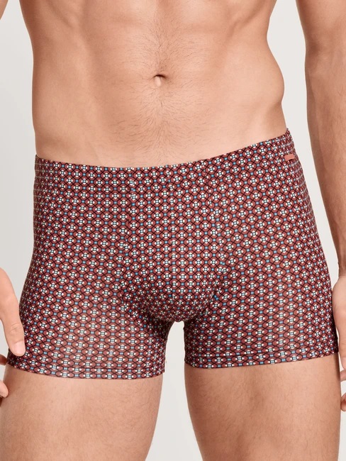 Boxer homme fantaisie coton & tencel CALIDA "Focus Trend 1" 26788 - Redwood 149