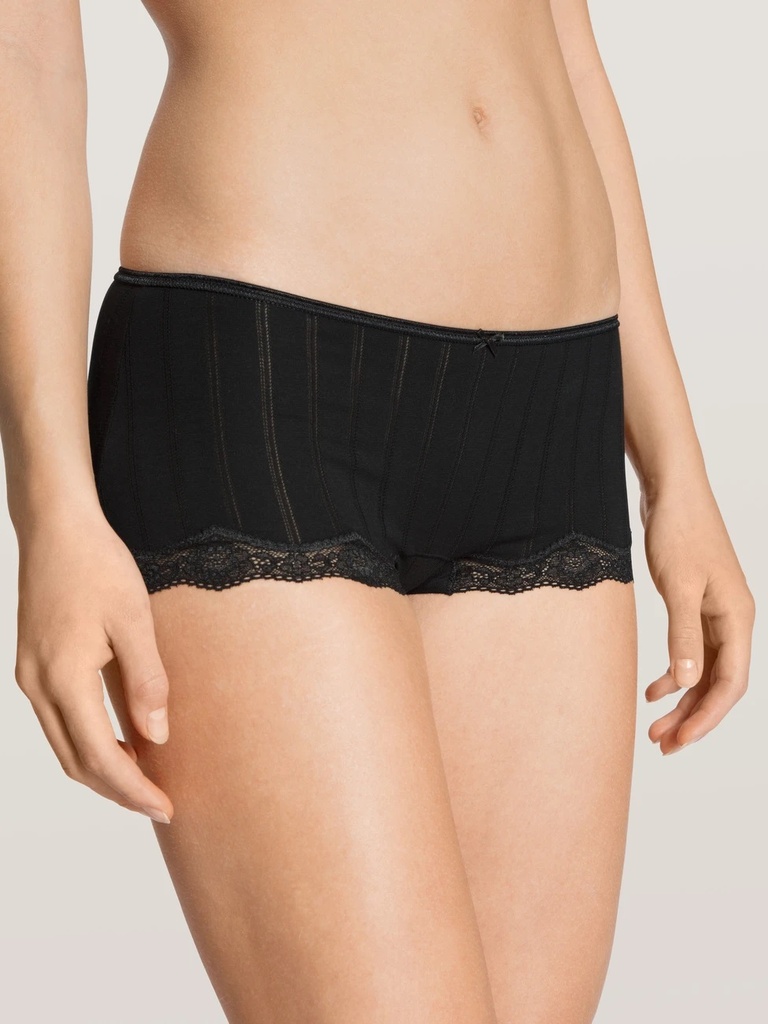 Shorty 95% coton CALIDA "Etude Toujours" 24092 - Noir 992