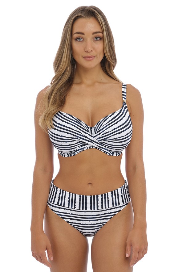 Bas de Bikini culotte ajustable FANTASIE "Sunshine Coast" FS502577 - French Navy FRY
