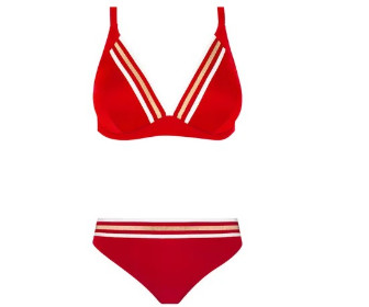 Bikini armature & slip LISE CHARMEL "Energie Nautique" ABA2535 + ABA0335 - Flamme Nautique 2460