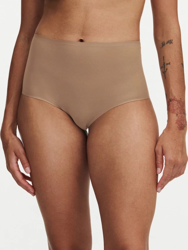 Culotte taille haute invisible TU CHANTELLE "SoftStretch" C26470 - Terracotta 040