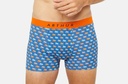 Boxer homme fantaisie 95% coton bio ARTHUR "Gorille" MAC - Bleu Motif Gorille GORIE23