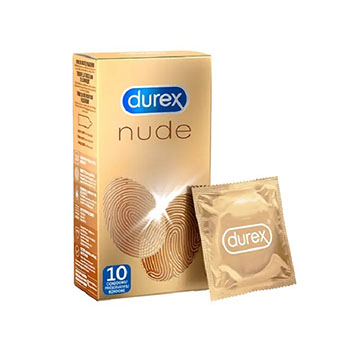 Préservatif DUREX "Nude" 10 pièces
