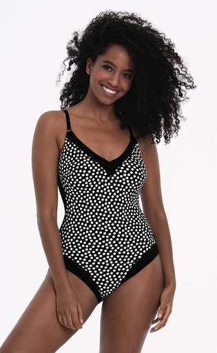 Maillot ANITA ROSA FAIA "Mabela" 7790 - Noir Blanc 430