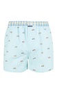 Caleçon américain homme avec maintien intérieur 100% coton bio ARTHUR "Le Club" CSP - Lagon CL1037