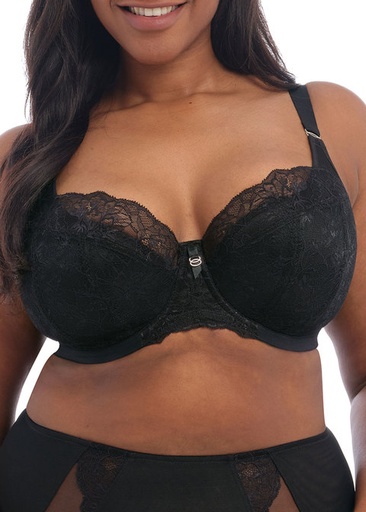 Soutien-gorge balconnet paddé avec armatures ELOMI "Brianna" EL8081 - Noir BLK