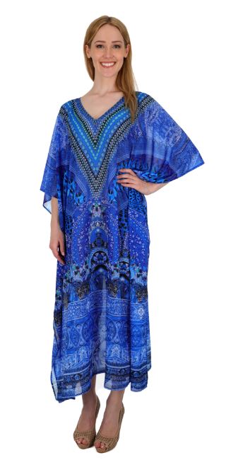 Kaftan SUNFLAIR 23817 - Bleu 26