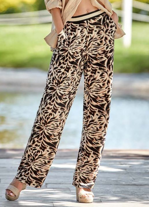 Pantalon Fluide JANIRA "Loo Tribal" 1025471 - Imprimé  0223