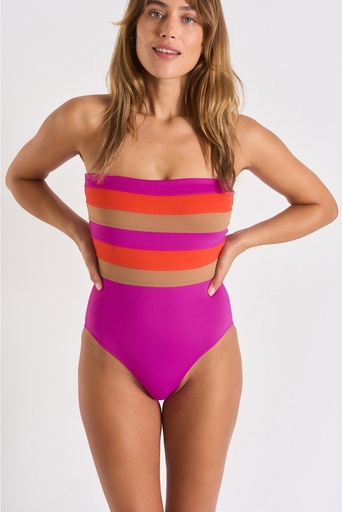 Maillot bustier LIVIA "Leonie Ostea" - Indien WON53