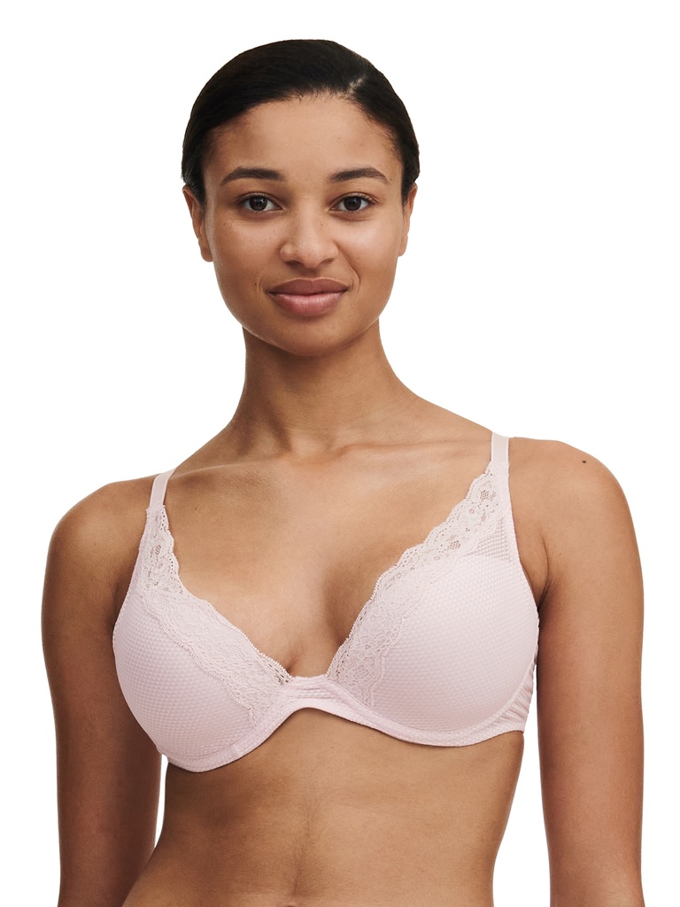 Soutien-gorge armaturé plongeant PASSIONATA "Brooklyn" P57010 - Porcelaine 0IF