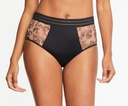 Culotte taille haute MAISON LEJABY "Nufit Garden" 21164 - Gravure Noire I0041