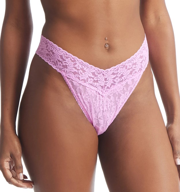 String dentelle stretch HANKY PANKY "Original Rise Thong" 4811P - Drifting horizon DHRP