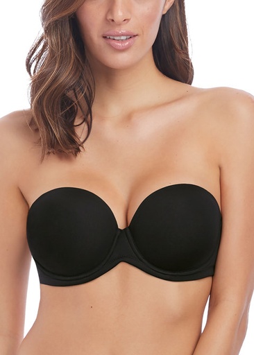 Soutien-gorge bandeau avec armatures WACOAL "Red Carpet" WA854119 - Noir BLK
