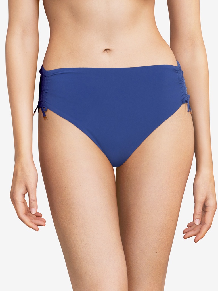 Bas de Bikini culotte taille haute CHANTELLE "Escape" C18B80 - Bleu 0DC