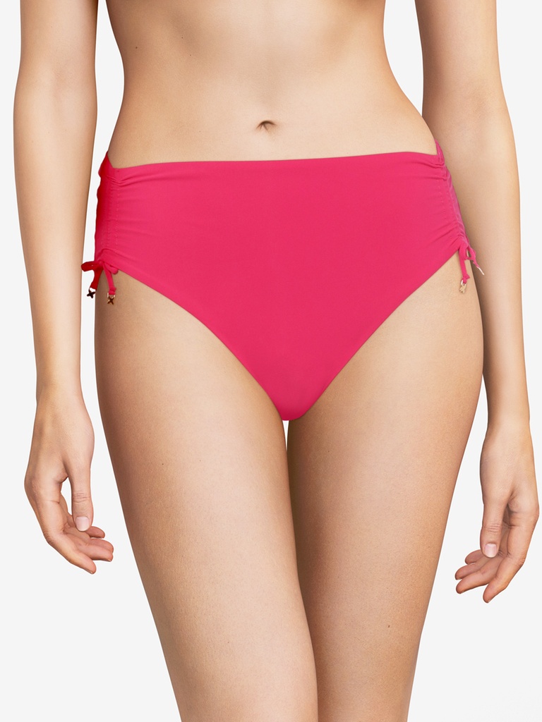 Bas de Bikini culotte taille haute CHANTELLE "Escape" C18B80 - Fushia 0FV