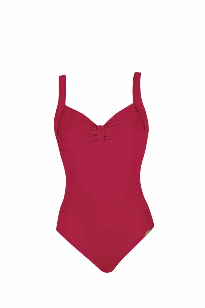 Maillot une pièce SUNFLAIR "Basique" 22624 - Rouge 52