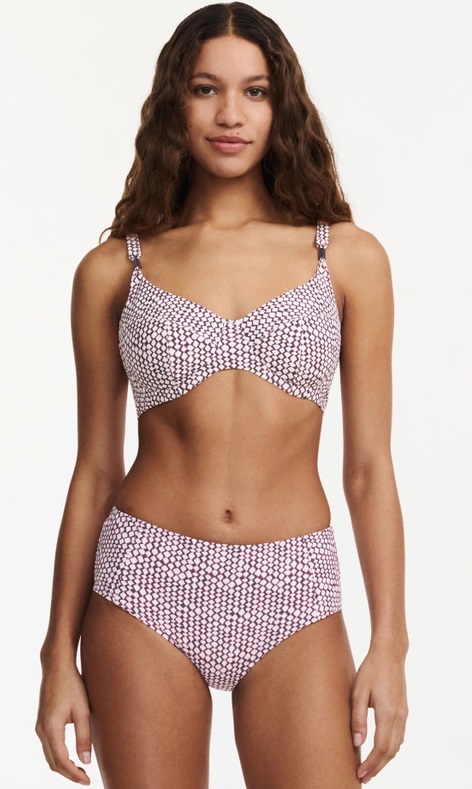 Haut de Bikini armaturé FEMILET "Tidra" FS5310 - Ikat Bleu 0JS