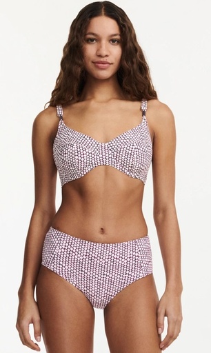 Haut de Bikini armaturé FEMILET "Tidra" FS5310 - Ikat Bleu 0JS
