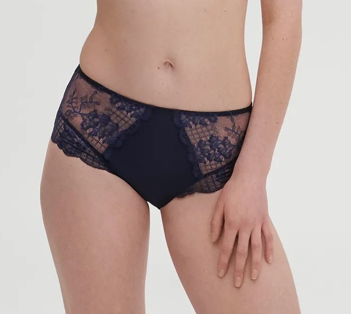 Culotte Taille Haute SIMONE PERELE "Rêve" 12Z770 - Bleu Cosmic 596