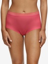 Culotte taille haute dentelle stretch invisible CHANTELLE "SoftStretch" C11G70 - Rose Amour 0BT