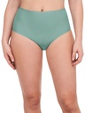 Culotte taille haute invisible TU CHANTELLE "SoftStretch" C26470 - Vert Trellis 03N