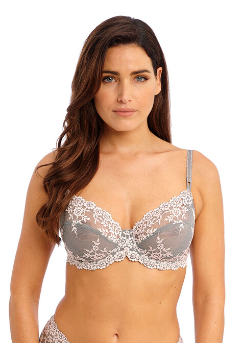 Soutien-gorge armature WACOAL "Embrace Lace" WA065191 - Smoke Crystal Pink 086