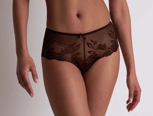 Shorty St Tropez AUBADE "Softessence" TM70 - Espresso