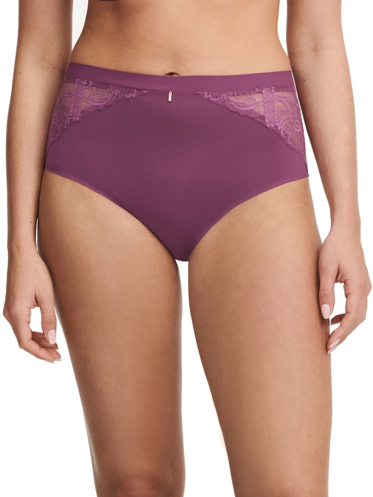 Culotte Taille Haute CHANTELLE "Orangerie Dream" C17Q80 - Tanin 01Y