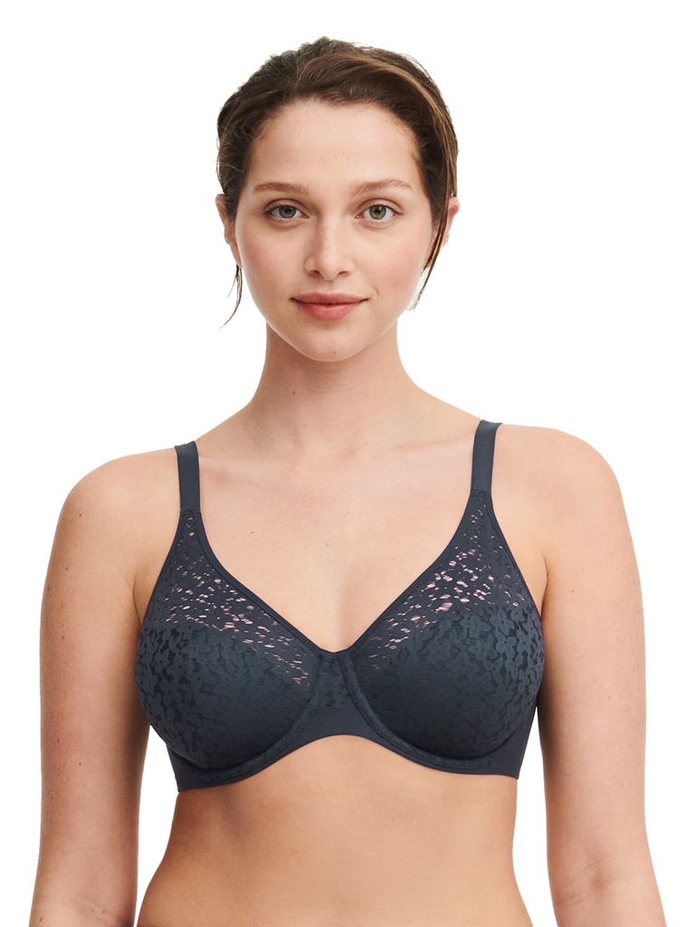 Soutien-gorge armaturé moulé enveloppant CHANTELLE EASY FEEL "Norah" C13F10 - Navy 013