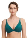 Soutien-gorge armaturé plongeant PASSIONATA "Brooklyn" P57010 - Vert Orient  0BK