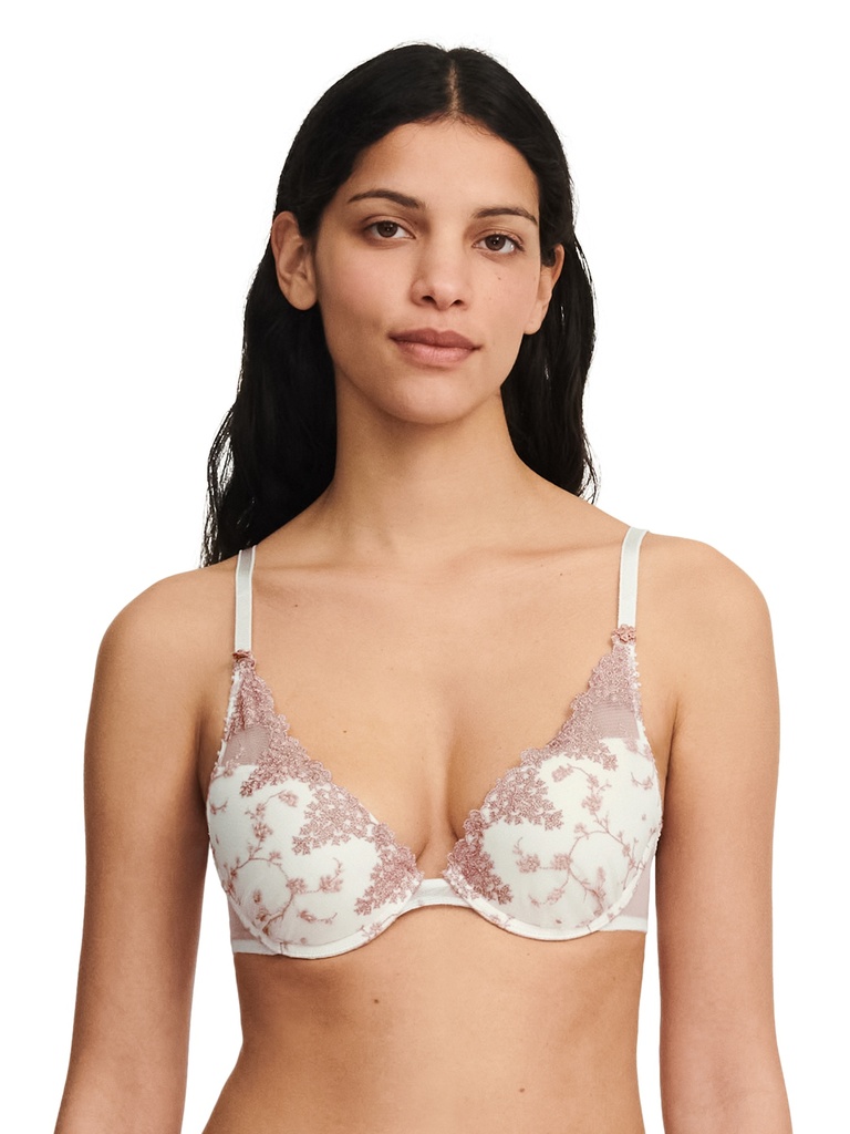 Soutien-gorge armaturé push-up PASSIONATA "White Nights" P40690 - Talc Sirocco 0R1