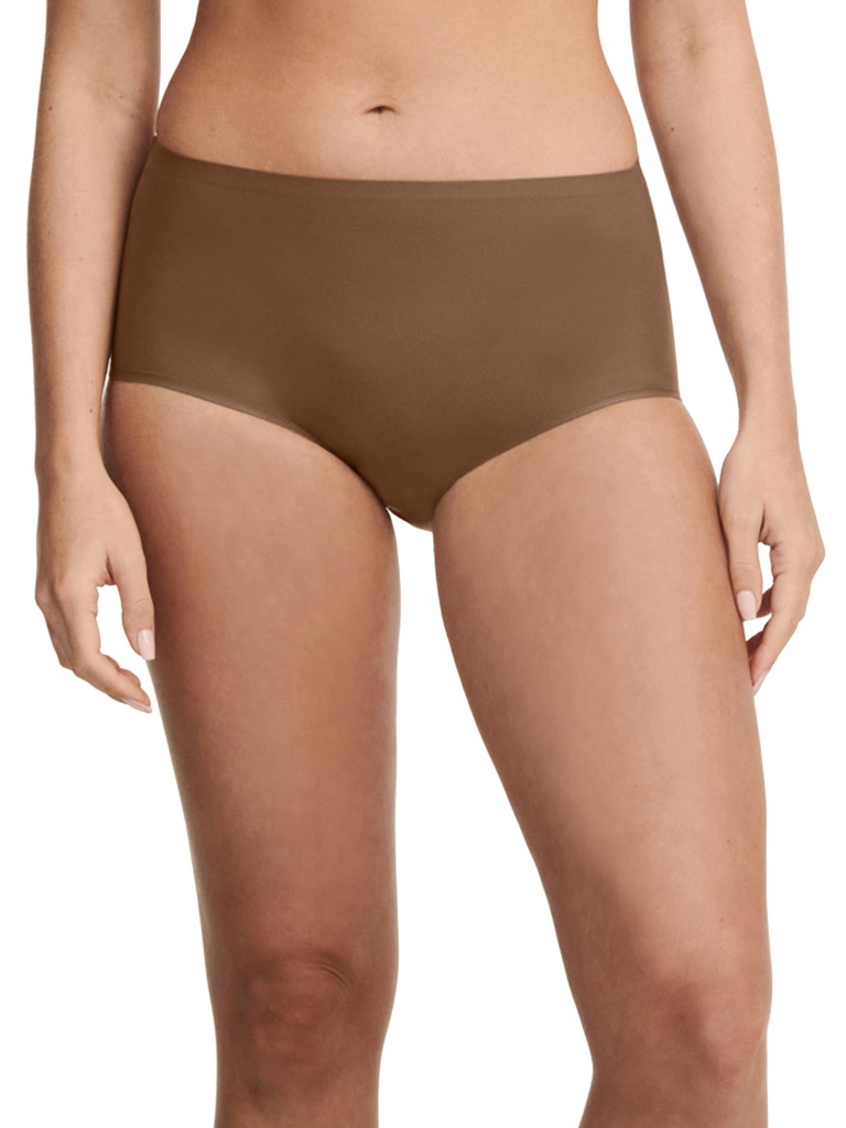 Culotte taille haute invisible TU CHANTELLE "SoftStretch" C26470 - Cocoa