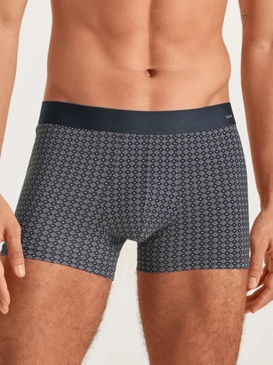 Boxer homme fantaisie coton CALIDA "Cotton Code Design" 26189 - Shale Grey 947