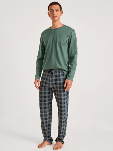 Pyjama long homme 100%coton CALIDA "Relax Comfy 4" 46062 - Dark Glen 549