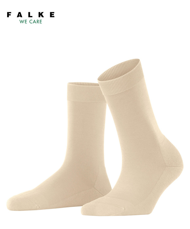 Chaussettes laine&lyocell dame FALKE "ClimaWool" 46484 - Cream 4011