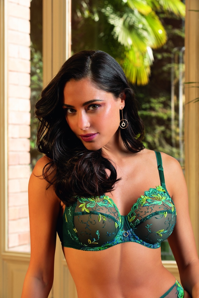 Soutien-gorge avec armatures LISE CHARMEL "Grâce Aquatique" ACH6093 - Floral Aqua 1457