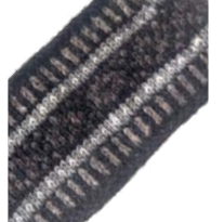 Bandeau dame 100%laine CRONERT "Selma" 40244 - Noir Mix 2600