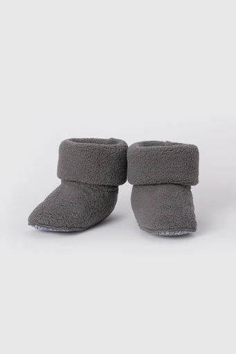 Pantoufles bottes en polaires WOODY 232-10-BOO-M - Gris 154
