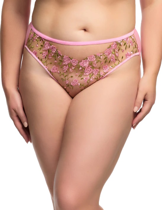 Culotte Taille Haute DITA VON TEESE "Rosewyn" D21044 - Charming Pink