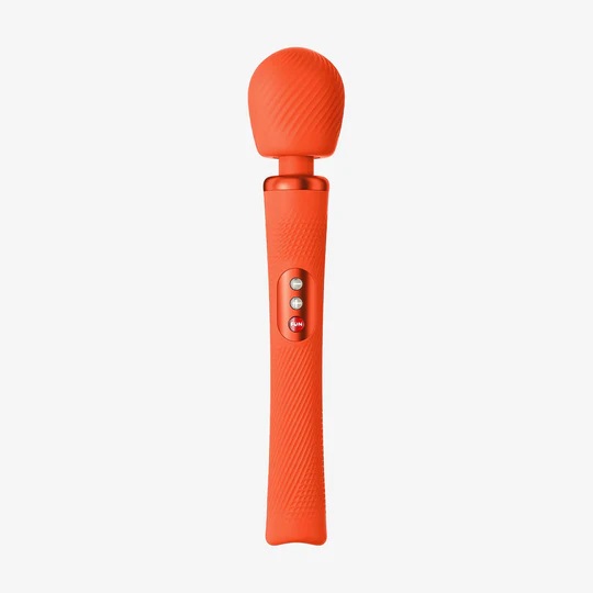 Vibromasseur Wand corps & clitoris rechargeable FUN FACTORY "Vim Massager" - Orange