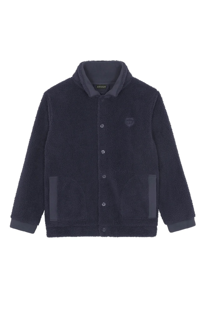 Veste homme homewear polaire ARTHUR "Marine" VCA - Marine SHERH23