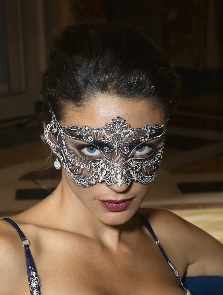 Masque LISE CHARMEL "Déesse en Glam" AIH9015 - Marine Argent 15083