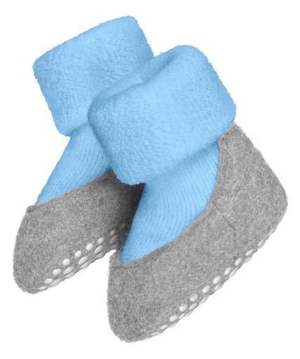 Chaussettes Bébés antidérapantes FALKE "Cosyshoe" 12963 - Crystal blu