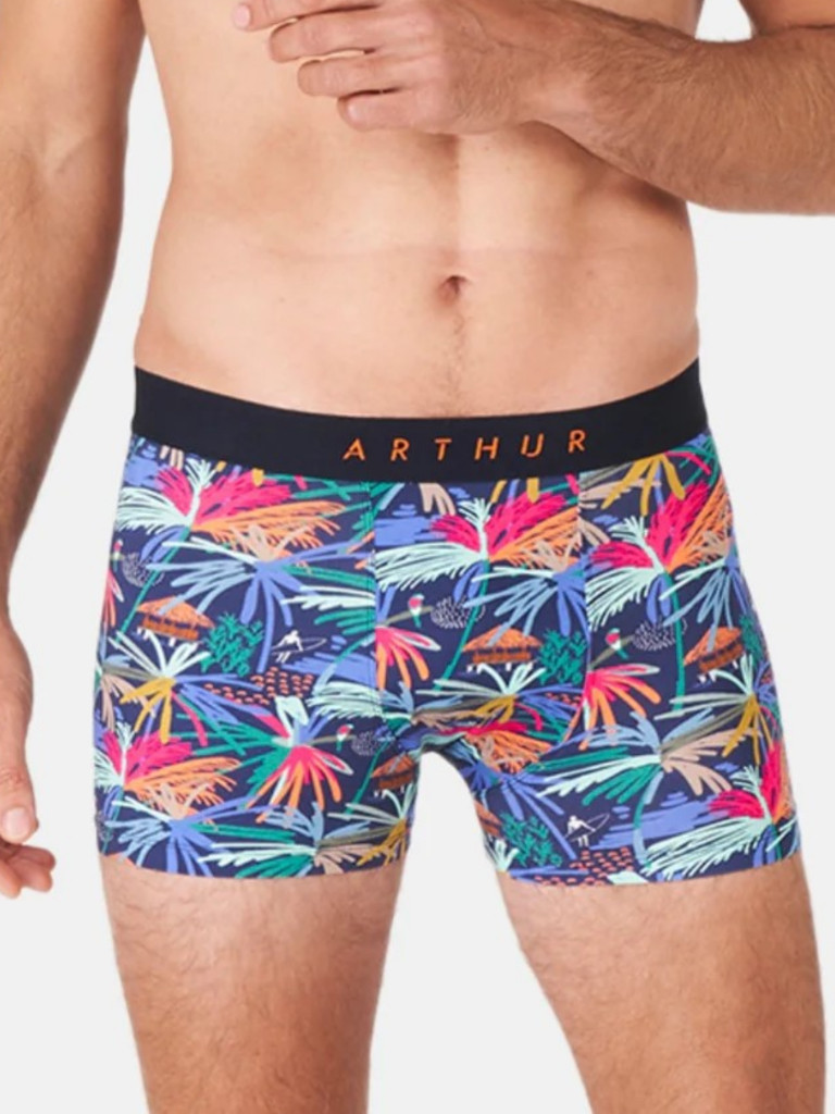 Boxer homme coton bio ARTHUR "Tropical" MAC - Multi TROPE24