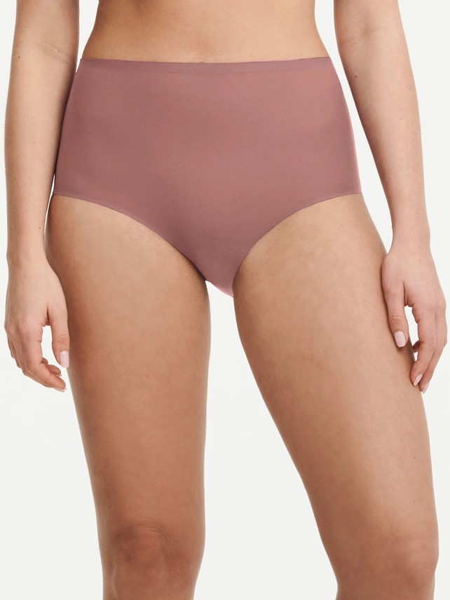 Culotte taille haute invisible TU CHANTELLE "SoftStretch" C26470 - Henne 05H