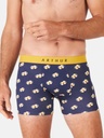 Boxer homme coton bio ARTHUR "Sans Pression" MAC - Marine BIERE24