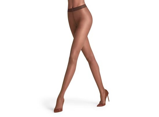 Collant fin 15 deniers FALKE "Seidenglatt 15" 40490 - Espresso 5188