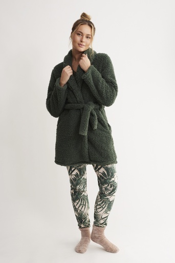 Peignoir polar PROMISE N16822 - Vert fuverdeo 9