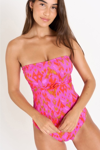 Maillot LIVIA "Thyna Inhaca" - Rose LOZ33