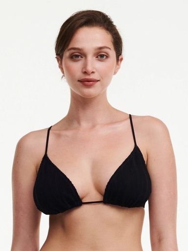 Haut de Bikini triangle CHANTELLE "Swim One Size" C12VQF - Noir 011